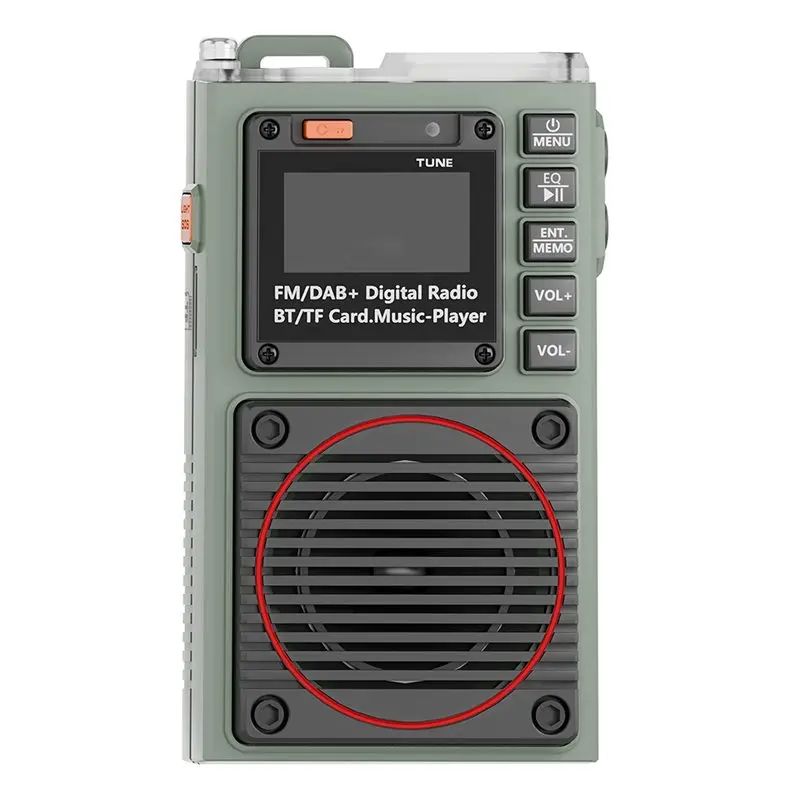 B27B Alarm Clock, Timer, Portable Outdoor Mini Digital Radio With Bluetooth TF Card Insertion Slot, FM Receiver Functionality