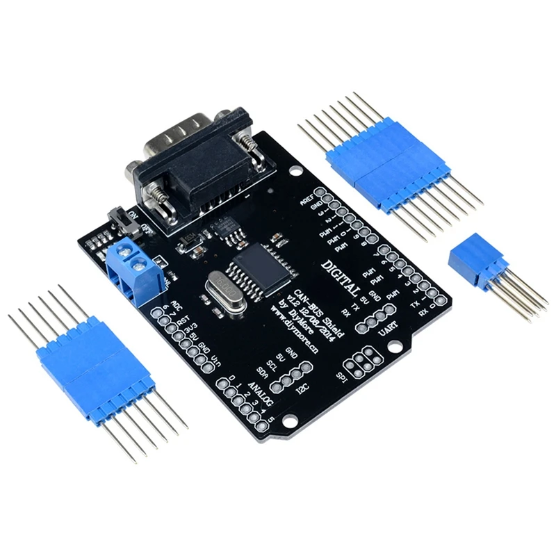 MCP2515 magistrala Can płytka Shield SPI moduł kontrolera rozszerzenia złącze interfejsu DC 5V-12V dla Arduino Seeeduino