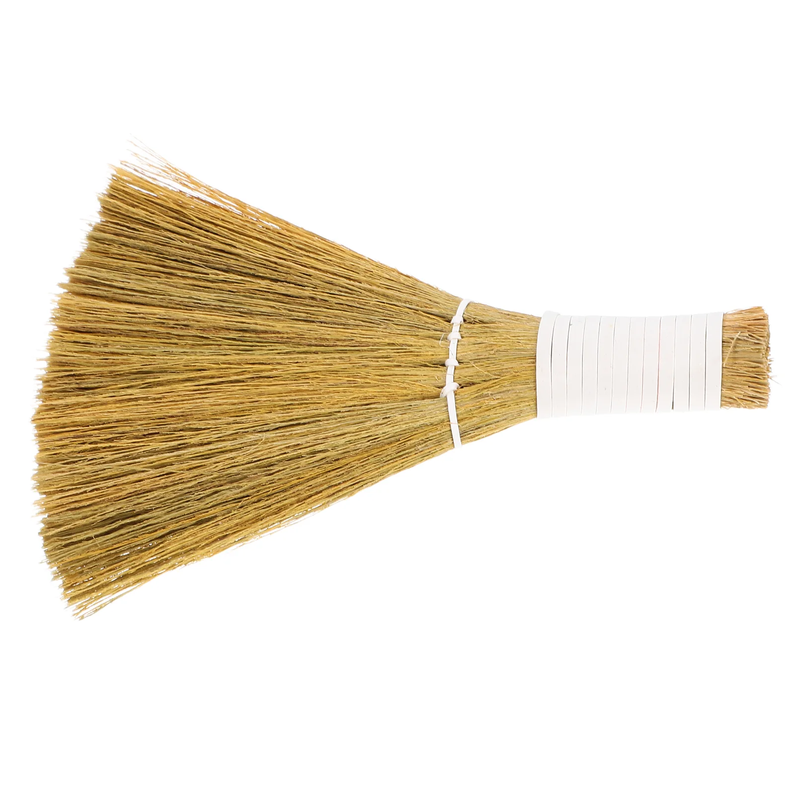 Petite balai Miscanthus portatif, brosse anti-poussière de bureau, balai de nettoyage de Table, matériau doux, conception compacte, nettoyage polyvalent du jardin