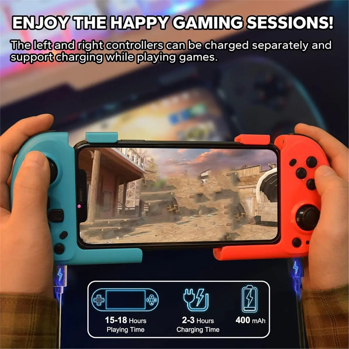 ■★New Arrival Fashion  Mobile Gaming Controller for Phone PC Wireless Gamepad Joystick