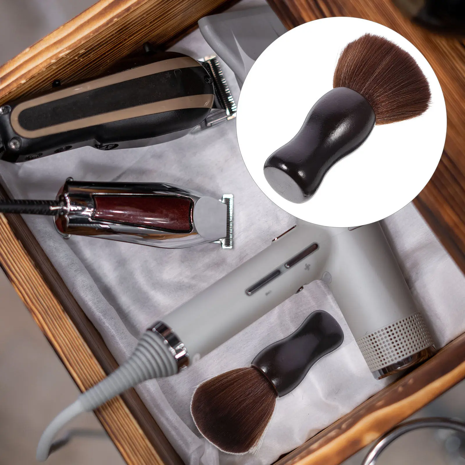 

1Pcs Professional Broken Hair Brush for Neck and Ear Cleaning Hairdressing Salon Barber Haircut Cleanup Tool Hair Salon Neck