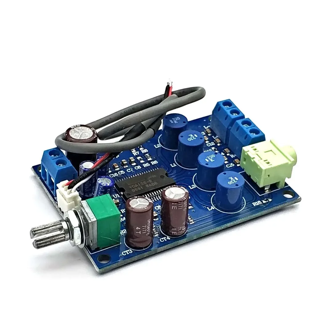 YDA138 เครื่องขยายเสียง DC12V 2X10W Modulo Amplificador Dual Channel Audio ลําโพงเสียง Placa เครื่องขยายเสียง Sonorization
