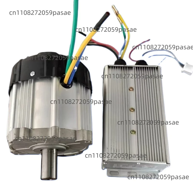 40-60V 1500W brushless motor with Hall sensor, DC motor matching controller kit, highly efficient and energy-saving lawn mower
