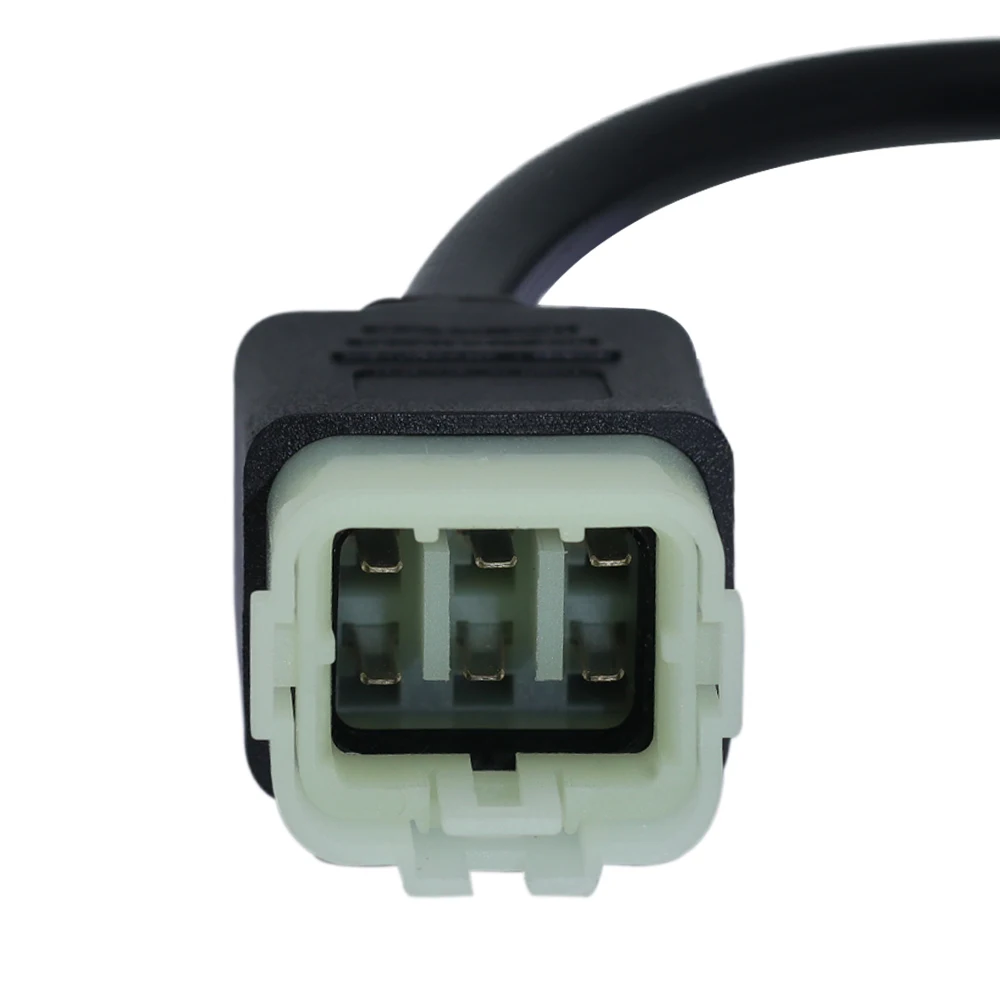 Obd2 Adapter for Royal Enfield Motorcycle 6 Pin to 16 Pin OBD Cable,Fit for Interceptor 650cc/Continental GT 650cc/535cc CAN Bus