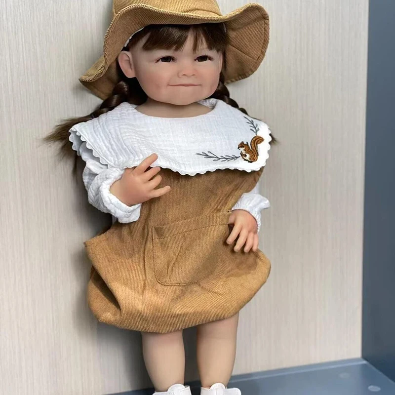 

50 см виниловая кукла реборн всего тела для малышей Raya Lifelike Awake Baby 3D Skin с видимыми Venis, высококачественные куклы реборн