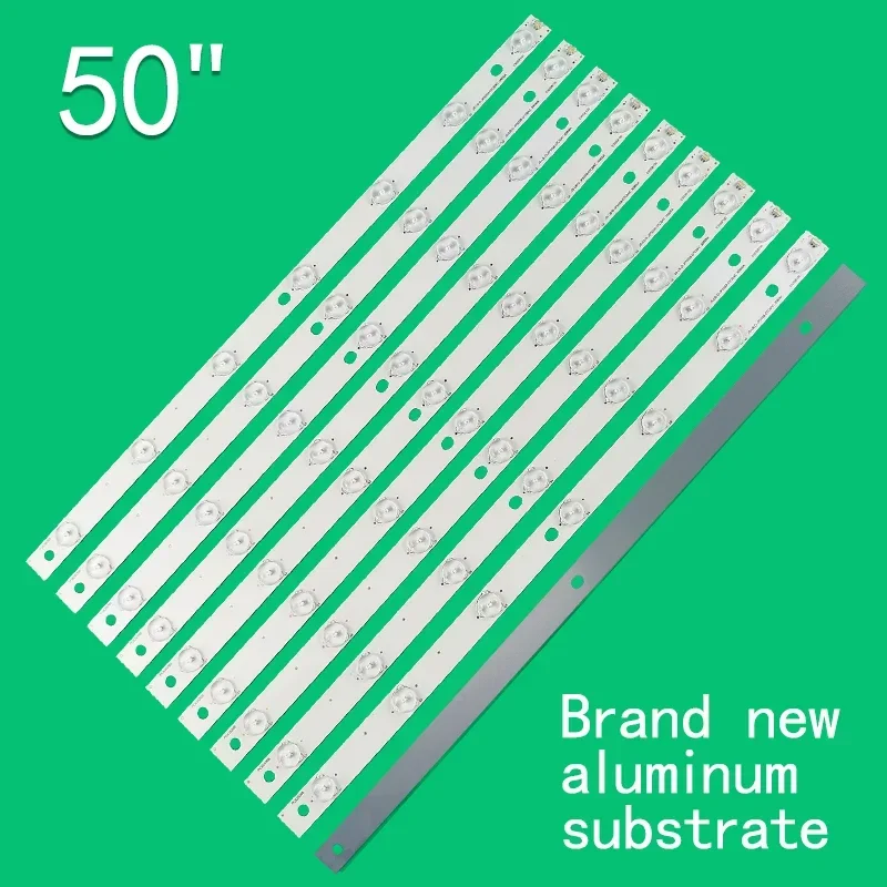 for Leroy 50-inch LCD TV backlight strip LED50C380 JS-LB-D-JP50S8-071CBAC JP5058 30806A Panel T500HVN01.0 CMO V500HJ1-PE8 PE1