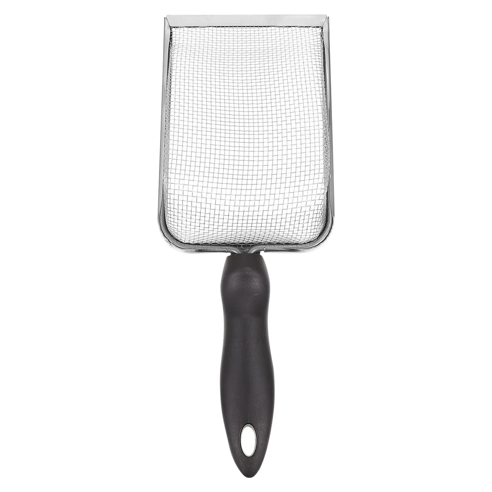 Pet Cleaning Tools Reptile Litter Scoop Sand Filtering Mesh Tray Cage Draining Shovel Supplies Stainless Steel