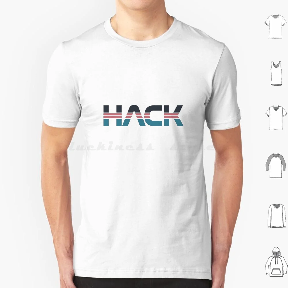 Hack Vintage T Shirt 6xl Cotton Cool Tee Space Universe Hack Hacker Password Security Cyber Opsec Cybersecurity Computers