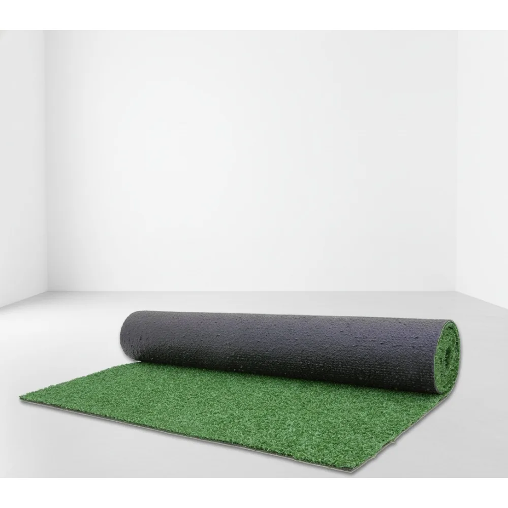 

4x6ft Artificial Grass Turf - 0.4" Indoor Outdoor Synthetic Lawn Mat for Pets & Kids Play Area