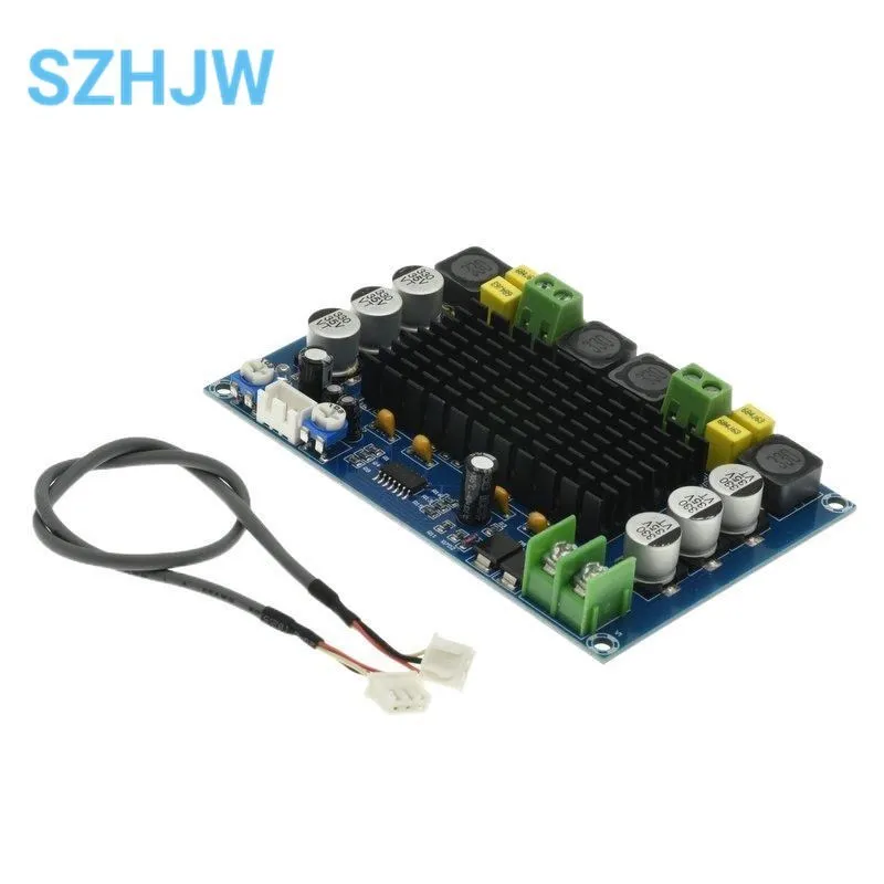 TPA3116 D2 Digital Power Amplifier Board Dual Channel Audio Amplifier Module 150W*2 DC12-24V High-Power