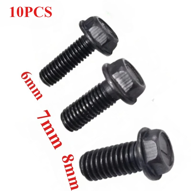 Reverse Thread Nut 6mm 7mm 8mm For Marble Cutter And Stone Saw Equipment 4100 110 Metal Bolt Fastener Spare Part Replacement