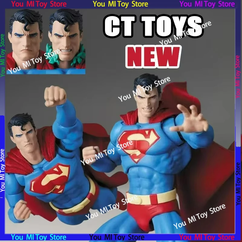 

CT Toys Dc Superman Hush 117 Comic Version 1/12 Scale Action Figure Classic Suit Collectible Model Toy Gifts (June 2026 new)
