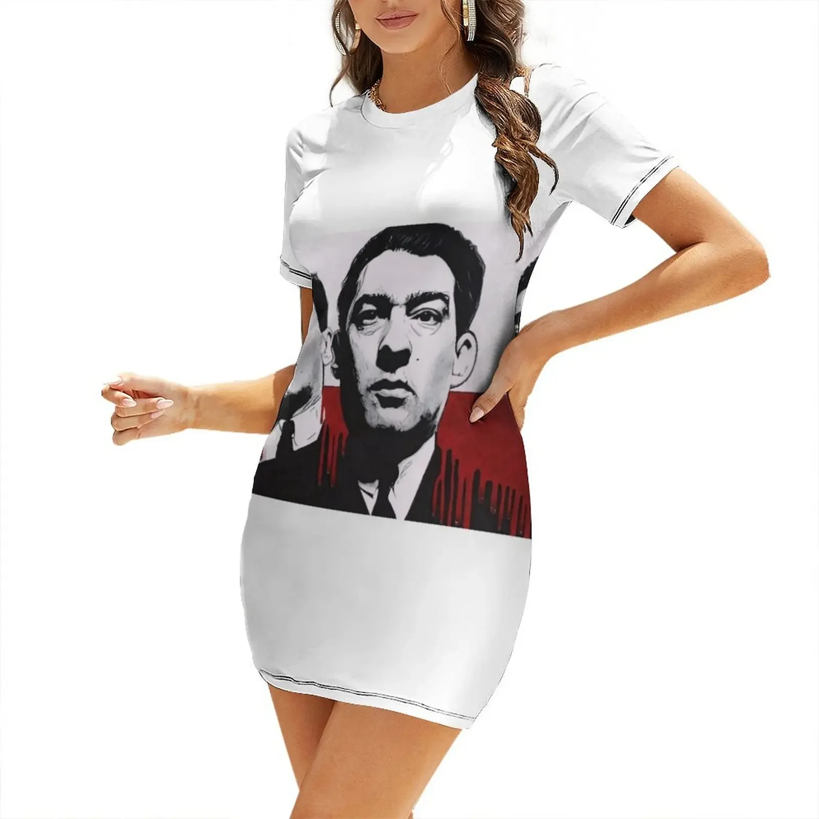 

The Krays Short-Sleeved Dress summer outfits for women 2026 women's luxury party dress luxury dresses Bridesmaid dress woman