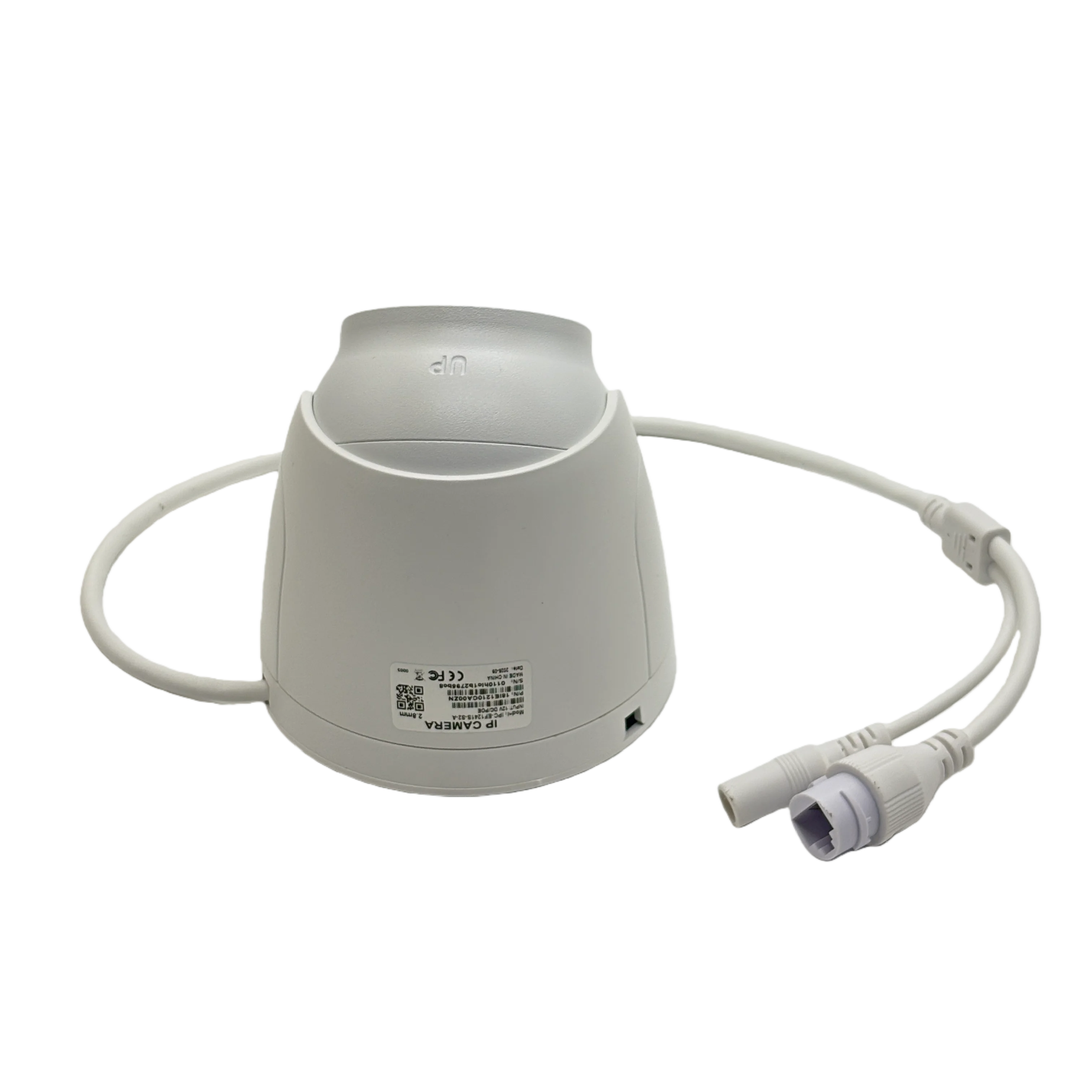 IPC-EF1241S-S2-A 2MP PoE camera features IR night vision, IP67 waterproof, built-in audio and human detection Dahua Compatible