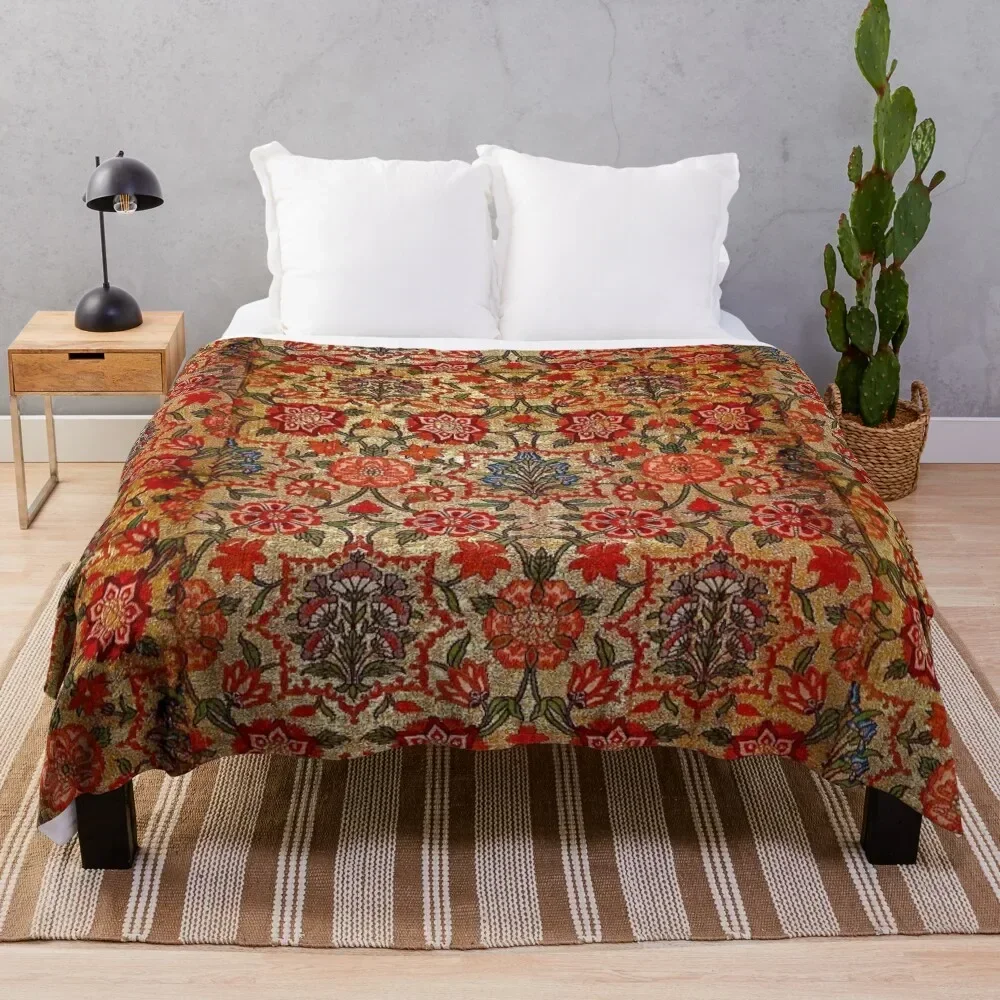 

Ancient Turkish tapestry Throw Blanket Hairy Tourist Plaid on the sofa Shaggy Blankets