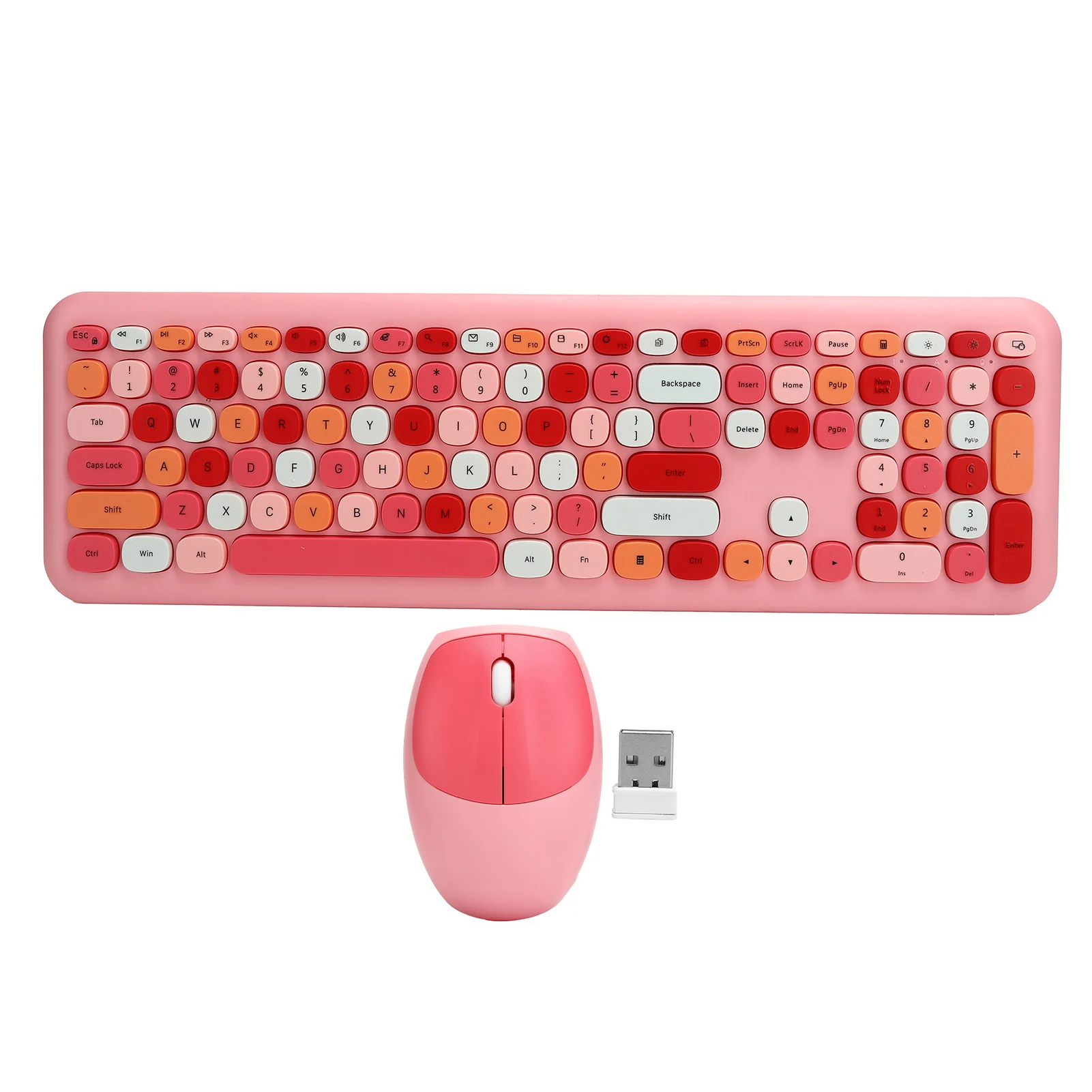 Wireless Keyboard Mouse Set 2.4G Keyboard Mouse Computer Keyboard Mouse Wireless 110 Keys Keyboard Mouse Computer Peripherals