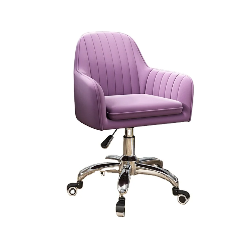 Stylish and comfortable office computer chair Ergonomic design Lifting rotating soft back office
