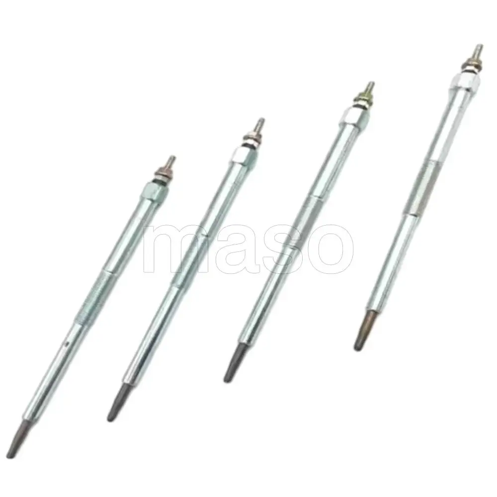 4pcs Glow Plugs For Nissan Almera Tino Navara NP300 Pathfinder Pickup Primera X-Trail 11065-AD200 11065-AD201 11065-AD20A