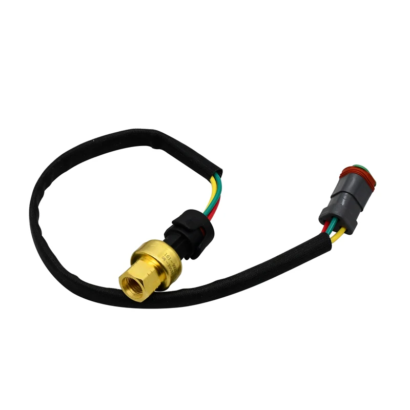 New Oil Fuel Pressure Sensor CA1619926 161-9927 1619926 Compatible with For CAT erpillar Truck 773E 775E Engine 3412E 3508C