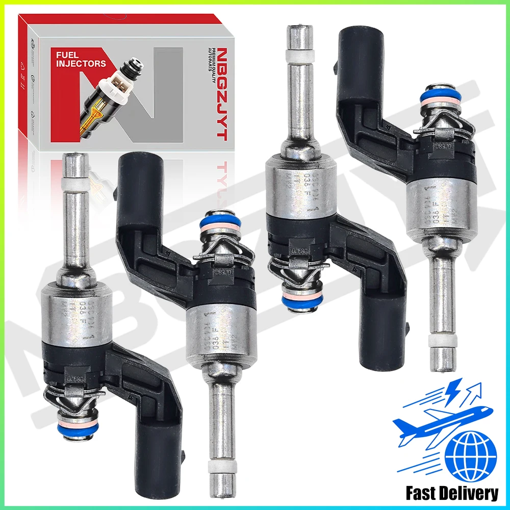 4 Peças de Injetores de Combustível Originais 03C906036E / 03C906036M / 03C906036F Para VW GOLF 1.4 TSI MK6 AUDI A1 A3 1.4T CAXA