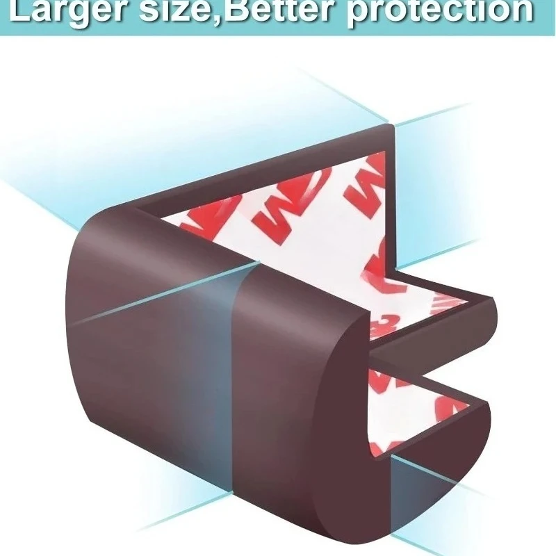 YUANJ 10 шт., детские угловые защитные уголки для дома с мягкими краями, защита для малышей, защита для дома, защита для стола, разноцветные