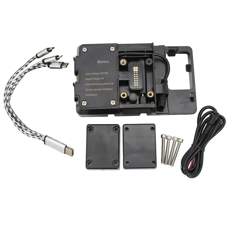 

Precision Motorbike Phone Holder Supporter Navigation USB Stand Bracket For BMW R1200GS R1250GS ADV GS1200 GS1250 F700GS