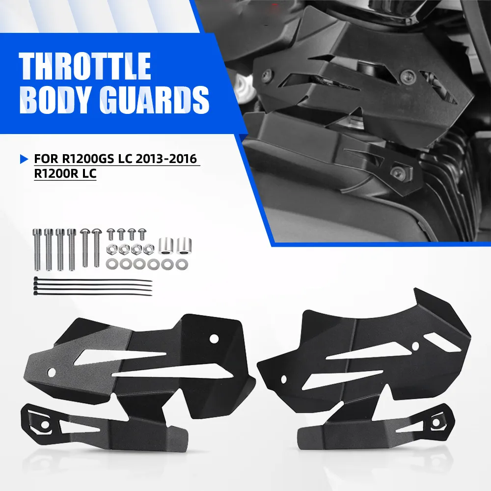 For BMW R1200GS LC 2013-2016 R1200R LC Fuel Injection System Cover Throttle Body Guards Injection Pipe Protector R 1200 GS R