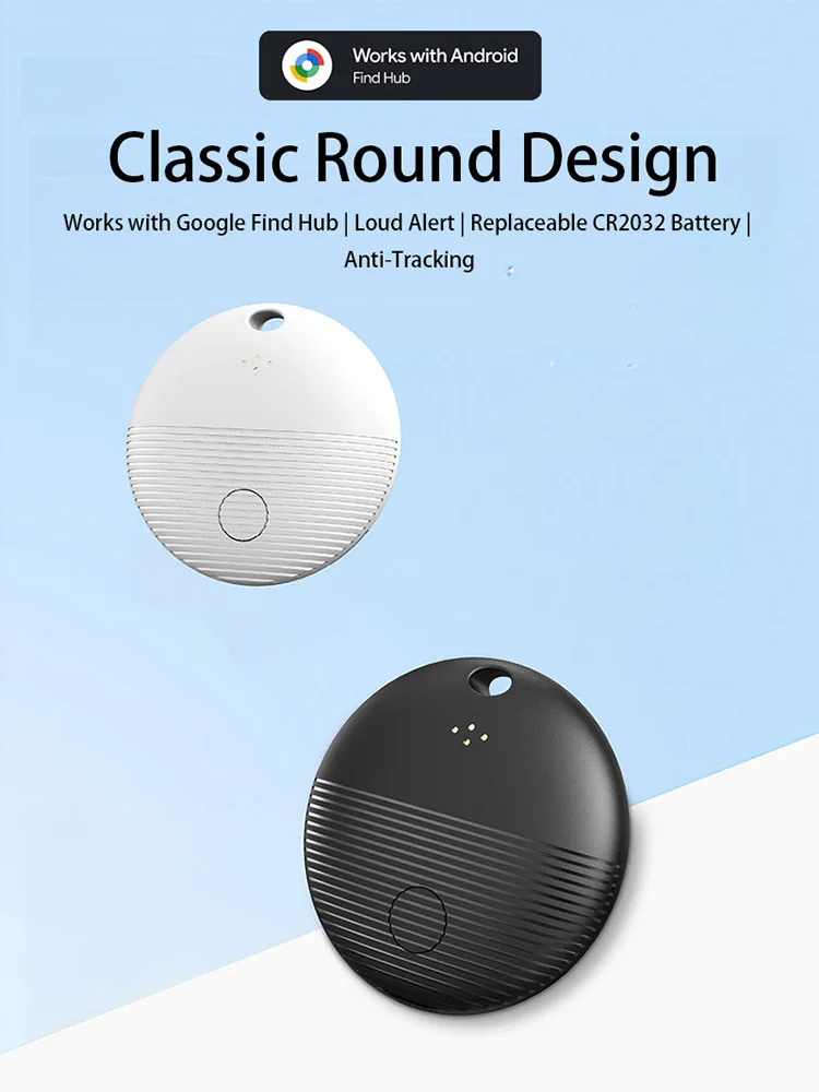 

Bluetooth-трекер Android Air Tracker Tag: Умные метки для поиска и отслеживания, совместимые с Google Find Hub, устройство для поиска вещей