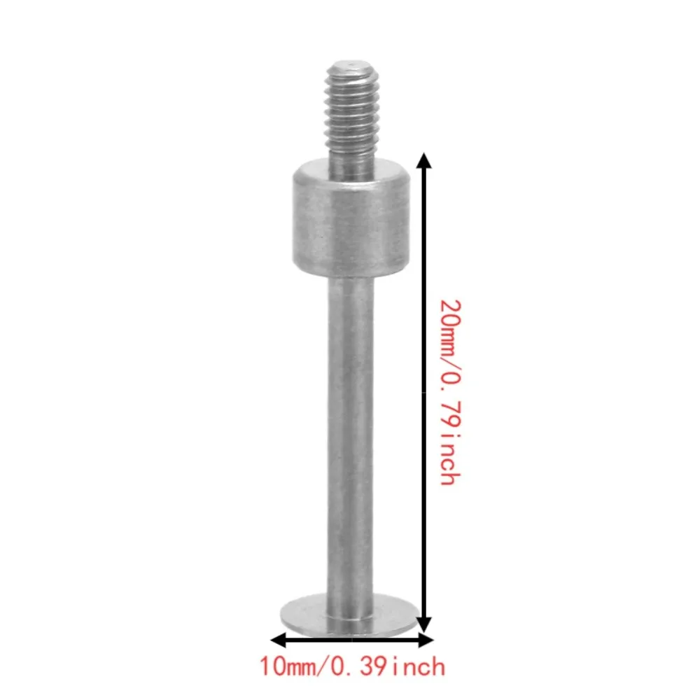 Durable T Shape Dial Indicator Probe M2.5 Thread High Speed Steel Flat Contact Point Dial Gauge Probe For Dial Indicator - view 6