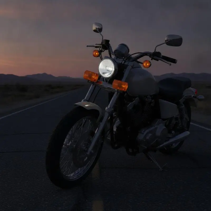 Motorcycle Front Rear Turn Signal Lights All Weather Working Bright Indicator Lamps Fit for XT225 TTR250 XR250 Off-road Bikes