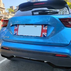 Moldura cromada para parachoques trasero de coche, accesorio para Nissan JUKE F16 2019-2023, color negro