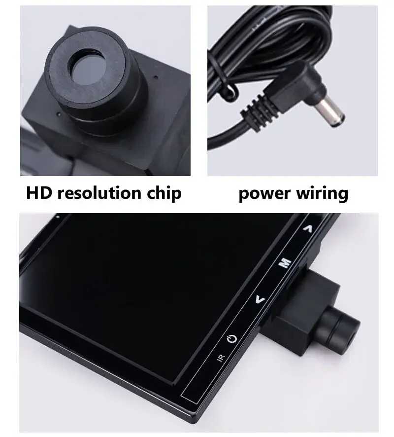 Imagem -05 - Ocular Eletrônico Plug-and-play Universal Microscópio com Display Tiro hd 9