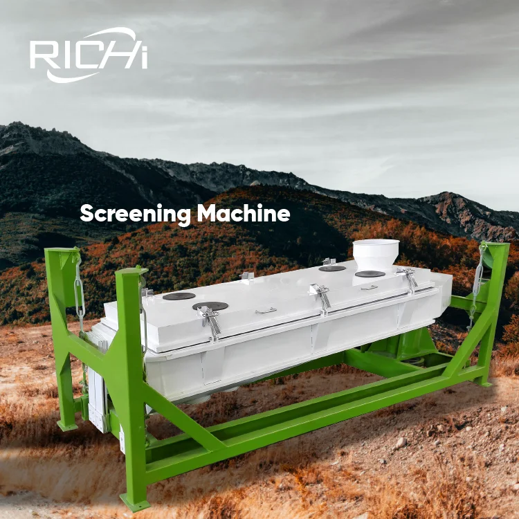 ATV&UTVRICHI Vibrator Screen Separator - High Productivity 1-2t/h Industrial Rotary Grade Screen