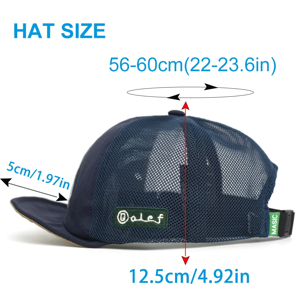 Big Size Summer Spring Short Brim Mesh Baseball Cap Men Women Breathable Dad Hat Adjustable Solid Trucker Style Low Profile Caps