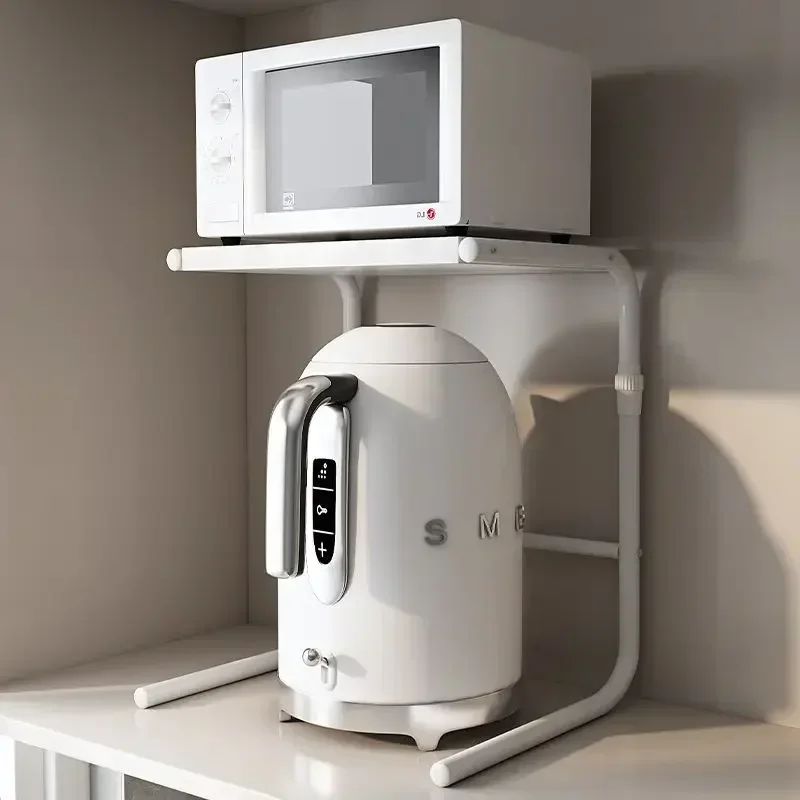 

#For Kitchen Shelf Microwave Oven Storage Air Fryer Rice Cooker Shelf Finisher Multifunctional and Expandable&