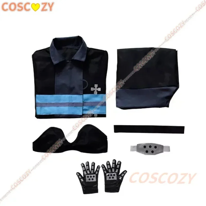 CyAnime EnnEnn No Cosplay Shouboutai 타마키 코타츠 코스프레 의상 Shinra Kusakabe Takehisa Hinawa 소방관 유니폼 슈트