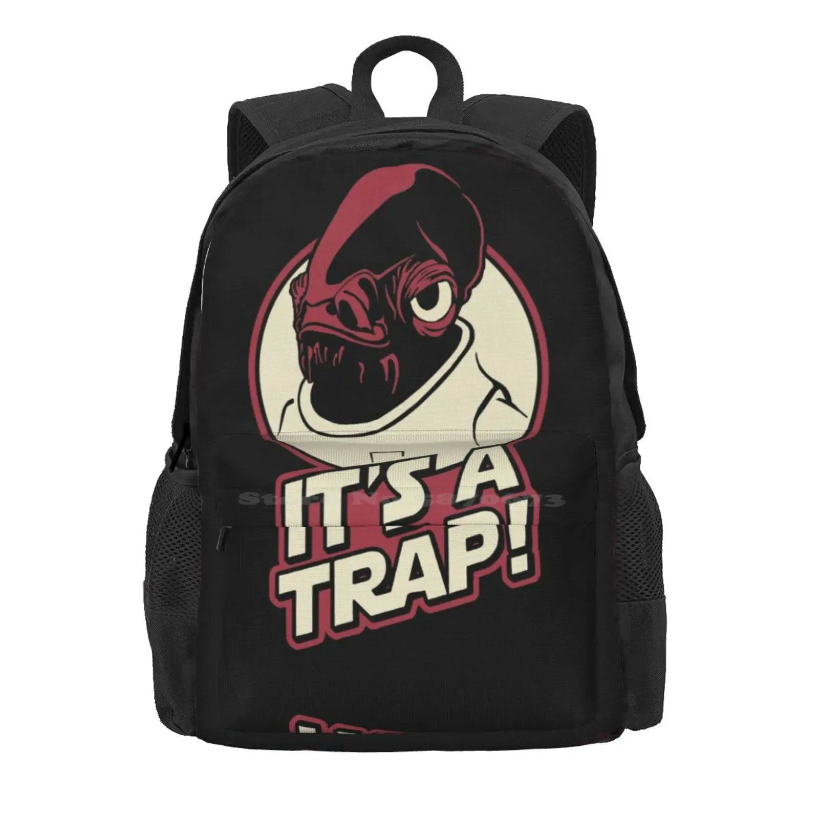 It S A Trap Hot Sale Schoolbag Backpack Fashion Bags Its A Trap Una Trappola Rebels Rebellion Calamaro Squid Rogue One Rebel