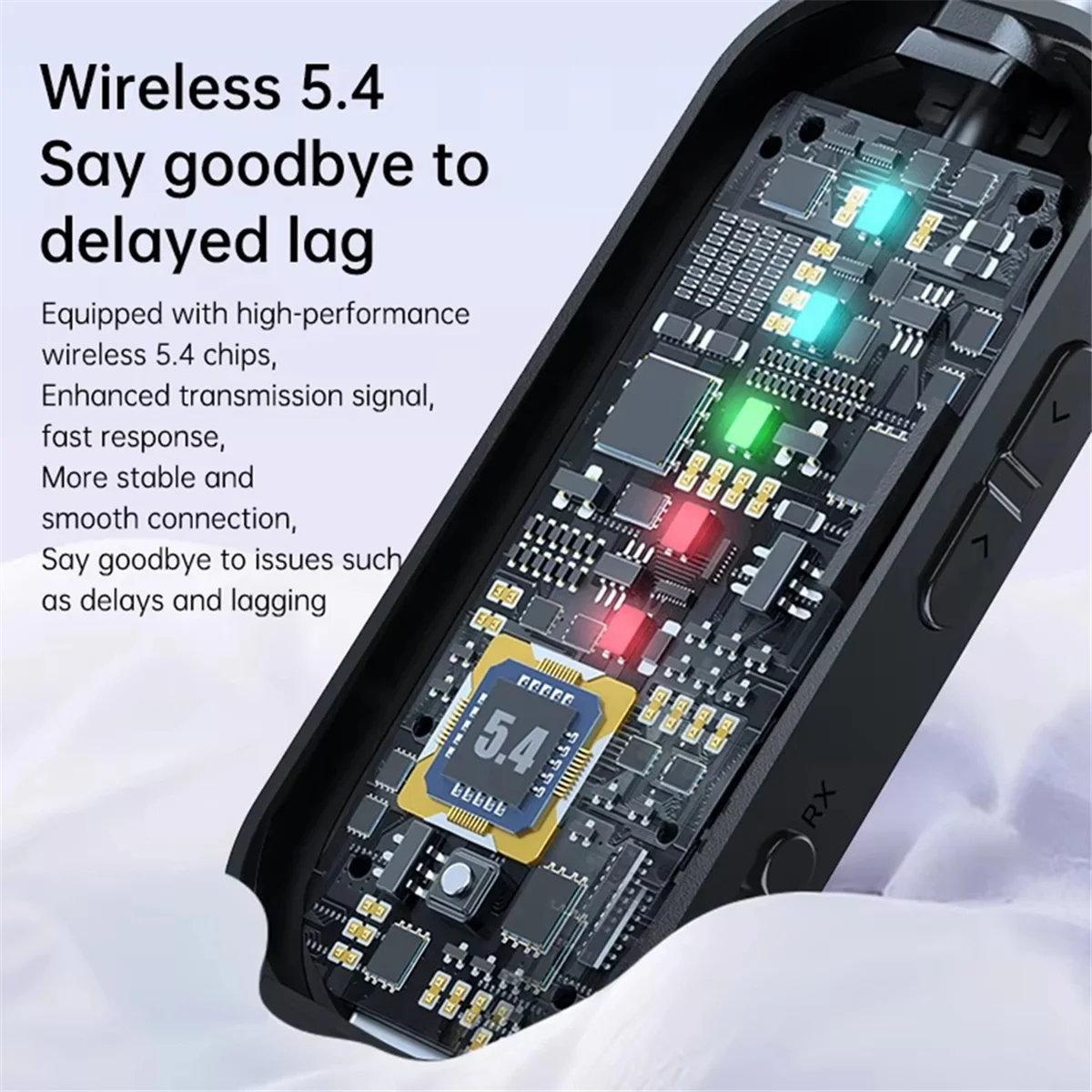 POP-lNew avion Bluetooth 5.4 émetteur récepteur 2-en-1 adaptateur Bluetooth sans fil-usage avec n'importe quel Jack 3.5MM sur le vol,