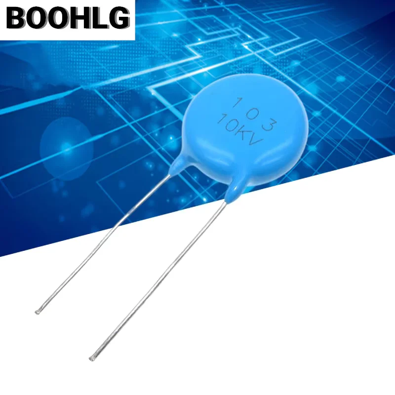 100PCS 10KV103 103M10KV 10NF high-voltage ceramic disc capacitor power supply power equipment