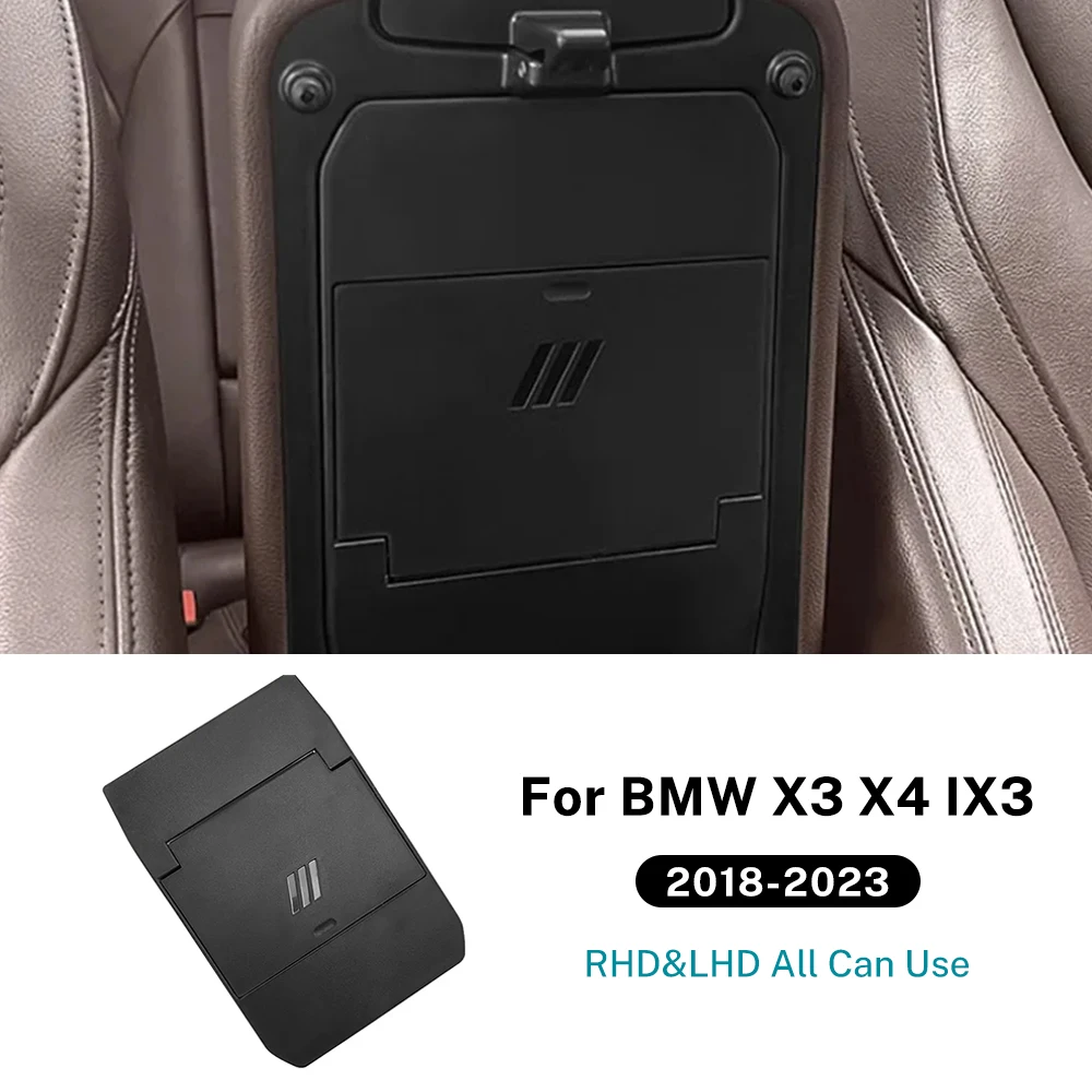 Car Armrest Hidden Storage Box Organizer for BMW X3 G01 iX3 X4 G02 2018-2023 Auto Product Interior Modification Accessories