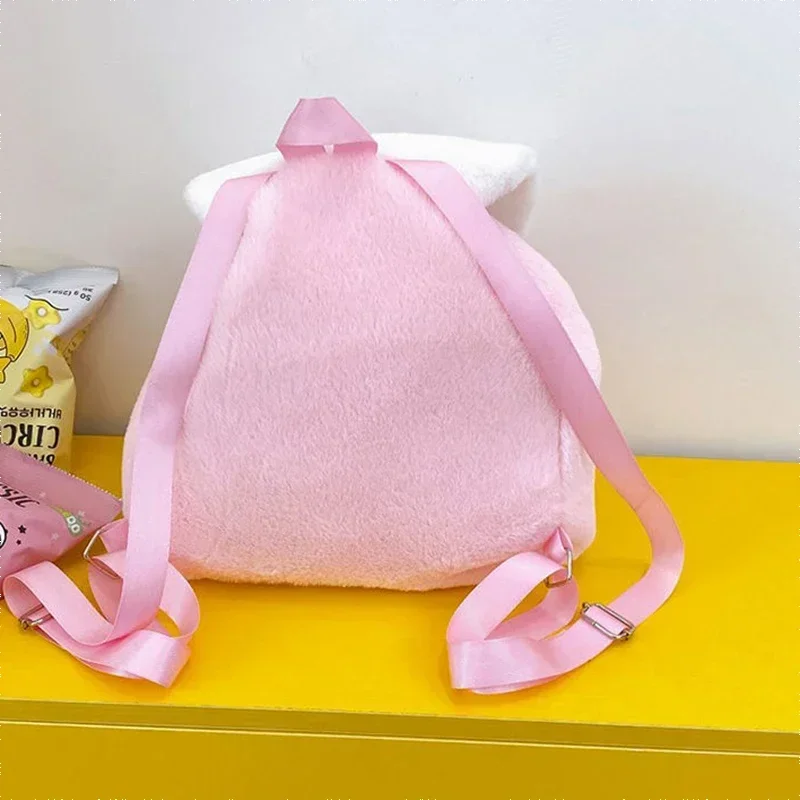 Saniro Kawaii Ransel untuk Wanita Mewah Hello Kitty Melody Tas Sekolah Siswa TK Tas Desainer Tren Fashion