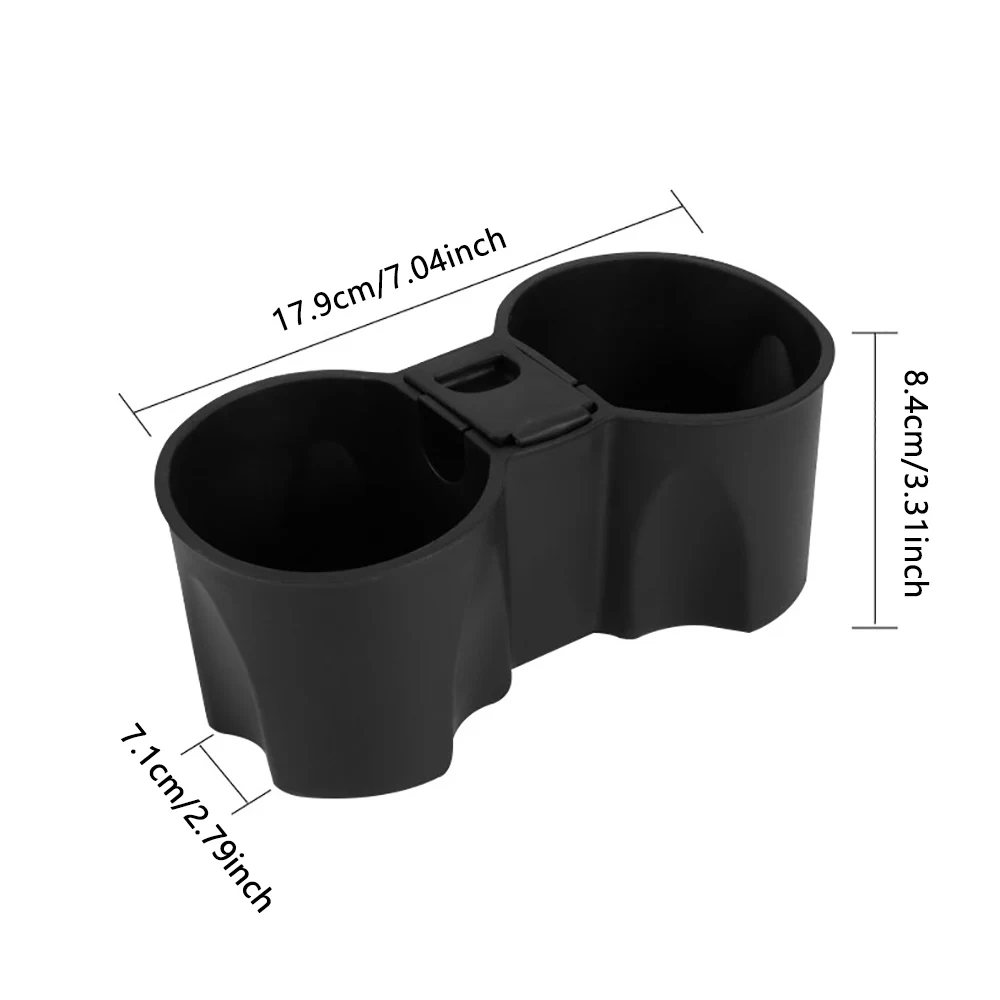 For Tesla Model 3/Y 2016 2017 2018 2019 2020 2021 2022 2023 Center Console Cup Holder Automotive interior accessories
