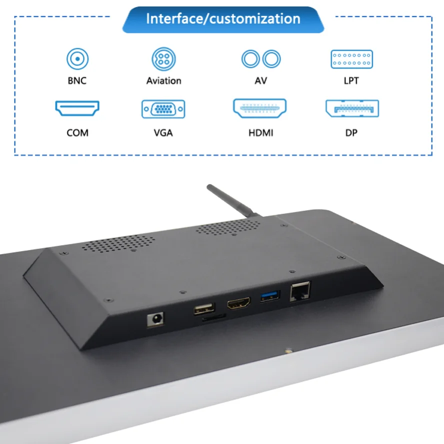 15.6 Quad Core J1900 Fanless All in One Touch Screen Panel Pc for Supermarket Touch Screen Panel Pc Poe Power on Ethernet