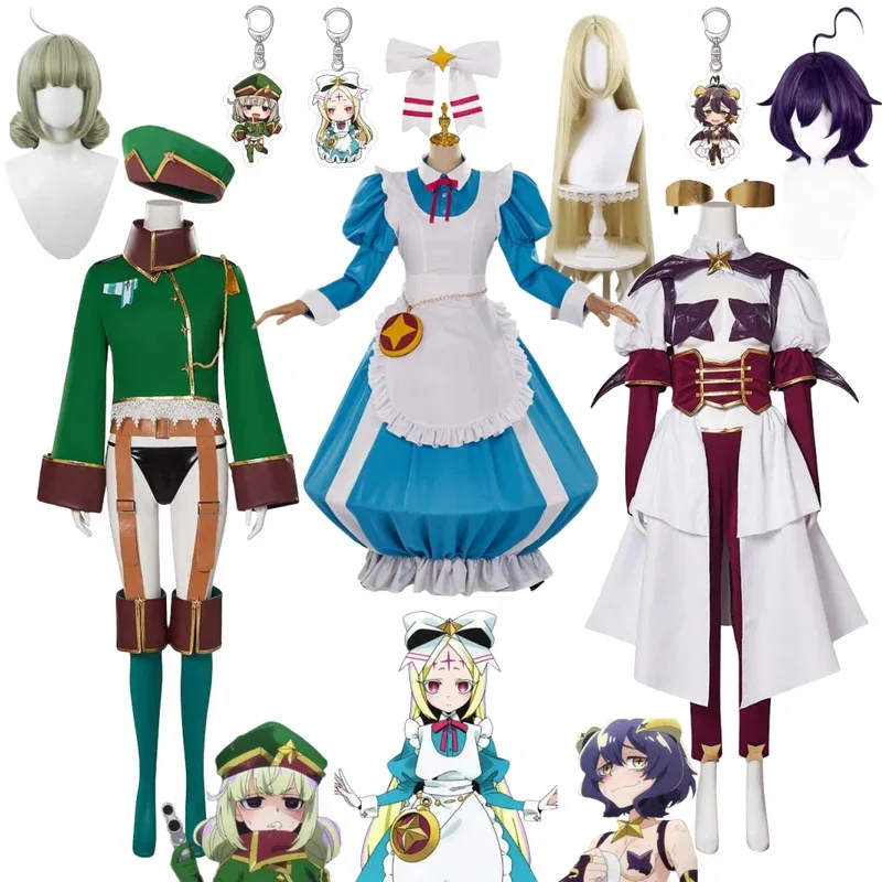 

Morino Korisu Cosplay Anime Gushing Over Magical Costume Wig Sexy Cute Combat Suit Lori Maid Skirt