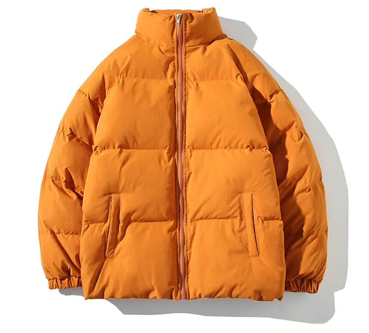 Autumn Winter Jacket Men Thicken Warm Cotton-padded Mens Jackets Slim Fit Stand Collar Youth Winter Jackets and Coats For Me