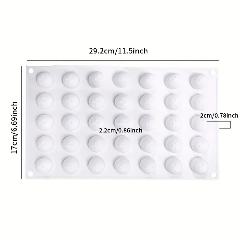 Silicone Mold Dumpling Cake Decoration Tool Chocolate Ice Cube Mold Making Mousse Dessert Mold