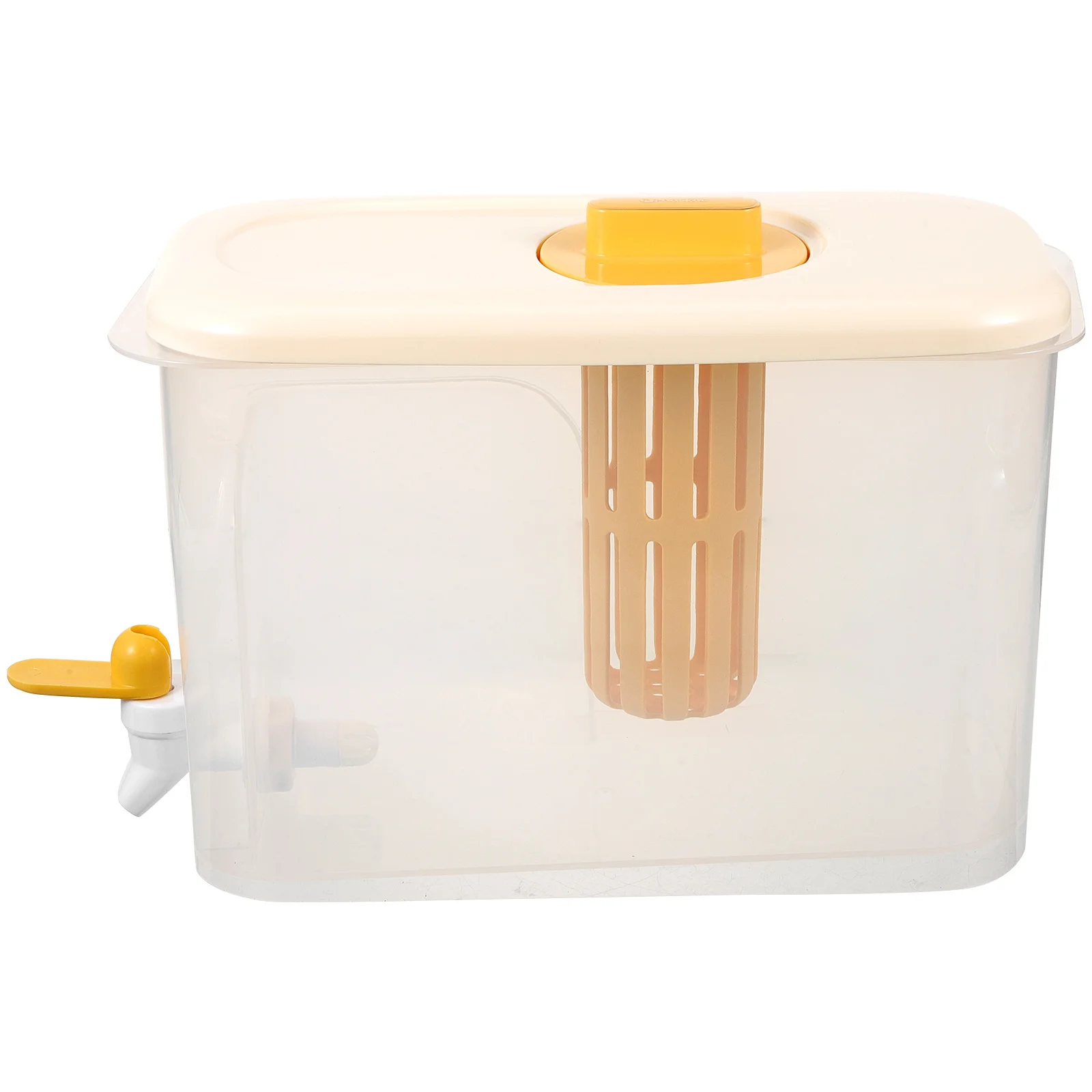

Cold Water Large Capacity Drink Dispenser Water Dispenser Countertop for Fridge Juice Pitcher Parties Container Spigot PP