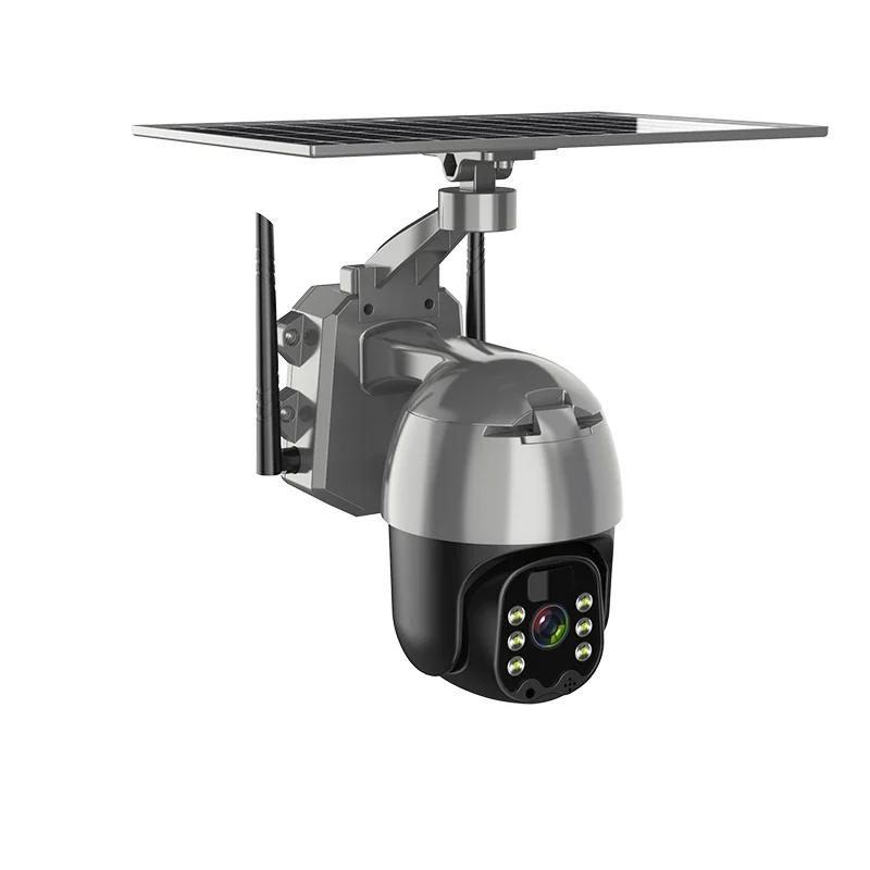 Tuya Andrea Solar Panel 4G Network Camera, Permanence Solar Camera Charging, 4MP, 2MP