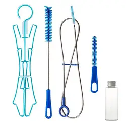 4 in1 Hydration Bladder Tube Brush Water Bag Cleaning Kit Long Brush Cleaning Tool For Universal Bladders