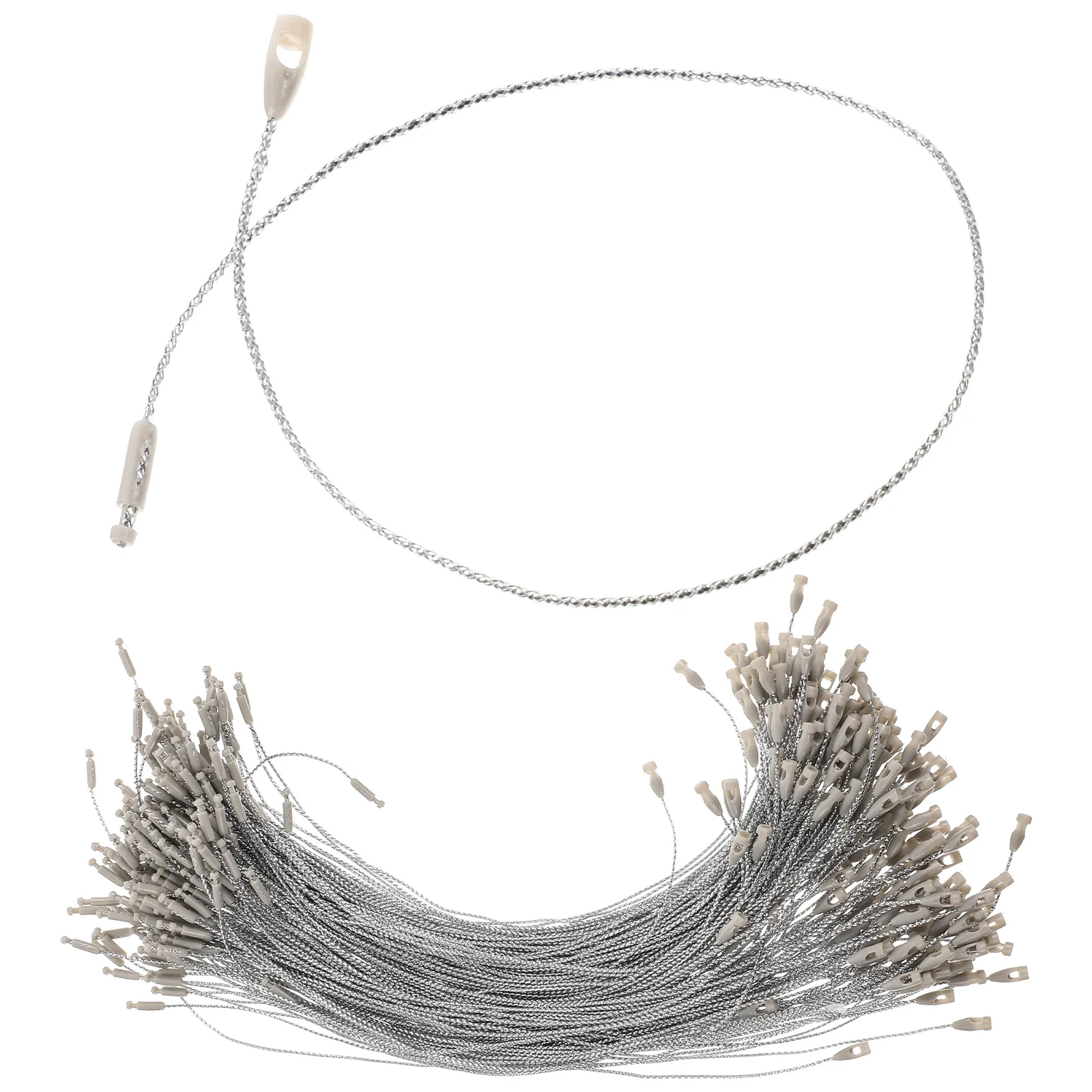 

200 Pcs Hang Tag String Clothing Tags Rope Purl Standard Fasteners Boutique Garment Label Strings Shop Clothes Tags Hanging